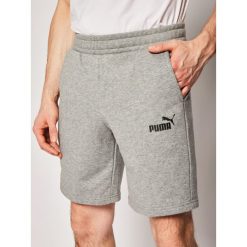 Szorty sportowe Puma Ess Sweat Bermudas 10" Tr 851769. Szare spodnie męskie Puma, xl, bez wzorów, z bawełny, sportowe. W wyprzedaży za 99,00 zł.