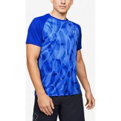 Under Armour Qualifier Iso-Chill Koszulka Niebieski. Niebieskie podkoszulki męskie Under Armour, xxl, bez wzorów, z elastanu, z krótkim rękawem. Za 240,95 zł.