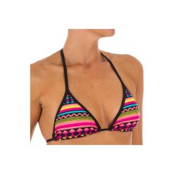 Góra kostiumu kąpielowego MAE GIO MULTICOLOR damska. Pomarańczowe t-shirty damskie OLAIAN, bez wzorów, z elastanu, bez rękawów. Za 15,99 zł.