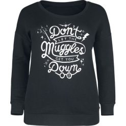 Bluzy rozpinane damskie: Harry Potter Don't Let The Muggles Get You Down Bluza damska czarny