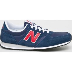 New Balance - Buty U420MTR. Niebieskie buty sportowe męskie marki New Balance, z materiału, na sznurówki. Za 299,90 zł.