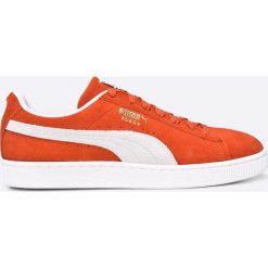 Puma - Buty Suede Classic. Czerwone buty sportowe męskie marki Puma, z materiału, na sznurówki. W wyprzedaży za 219,90 zł.