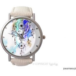 Zegarek z dużą tarczką Dreamcatcher II - 0872. Szare zegarki damskie marki Pakamera. Za 120,00 zł.