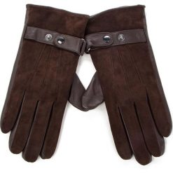 Rękawiczki Damskie JOOP! - Gloves 7237 170006313 D'Brown 205. Pomarańczowe rękawiczki damskie JOOP!, bez wzorów, ze skóry. W wyprzedaży za 209,00 zł.