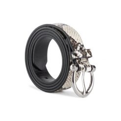 ACCCESSORIES 1W2-001-AW19. Pomarańczowe paski damskie ACCCESSORIES, w paski, ze skóry ekologicznej. Za 29,99 zł.