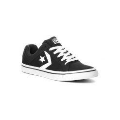 CONVERSE C155064 Gates. Czarne trampki męskie Converse, bez wzorów, ze skóry ekologicznej, bez zapięcia. Za 199,99 zł.