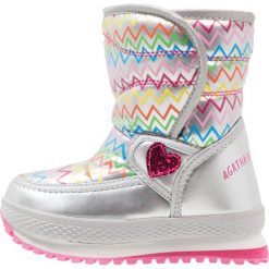 Buty zimowe damskie: Agatha Ruiz de la Prada APRESKI Śniegowce silver