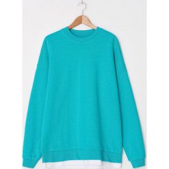 Bluza z bawełny organicznej - Turkusowy. Niebieskie bluzy męskie House, s, bez wzorów, z bawełny, bez kołnierzyka, bez rękawów, bez kaptura. Za 79,99 zł.