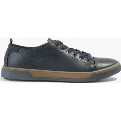 Trampki granatowe Piero. Niebieskie trampki męskie marki Badura. Za 279,99 zł.