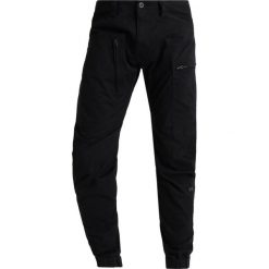 Spodnie męskie: GStar POWEL 3D TAPERED CUFFED Bojówki dark black