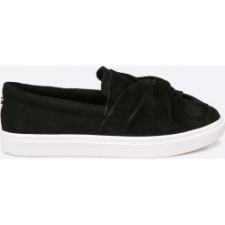 Steve Madden - Tenisówki. Czarne trampki damskie slip on marki Steve Madden, z gumy. W wyprzedaży za 149,90 zł.