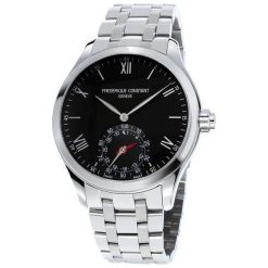 ZEGAREK FREDERIQUE CONSTANT Horological Smartwatch FC-285B5B6B. Czarne zegarki męskie marki FREDERIC CONSTANT, ze stali. Za 4799,00 zł.