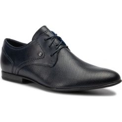 Półbuty LASOCKI FOR MEN - MB-MOSCOW-01 Cobalt Blue. Niebieskie buty wizytowe męskie Lasocki For Men, bez wzorów, ze skóry, klasyczne, bez zapięcia. Za 179,99 zł.