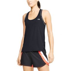 Under Armour Knockout Podkoszulek Czarny. Czarne podkoszulki damskie Under Armour, m, bez wzorów, z elastanu, bez kołnierzyka. Za 171,95 zł.