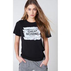T-shirty damskie: Cheap Monday T-shirt Breeze – Black