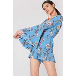 Kombinezony damskie: Minkpink Kombinezon Somerset – Blue