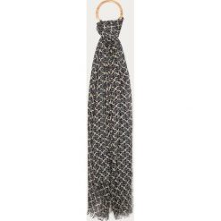 Scotch & Soda - Szal. Białe szaliki damskie Scotch & Soda, bez wzorów, z tkaniny. Za 219,90 zł.