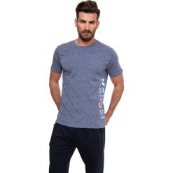T-shirt w kolorze granatowym. Niebieskie t-shirty męskie Lonsdale, Kangol, s, z nadrukiem, z bawełny, z okrągłym kołnierzem. W wyprzedaży za 39,95 zł.