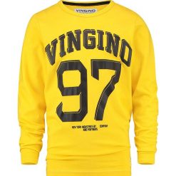 Koszulka "Jasco" w kolorze żółtym. Żółte t-shirty chłopięce Vingino, z nadrukiem, z bawełny, bez rękawów. W wyprzedaży za 59,95 zł.