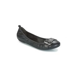 Baleriny Marc Jacobs DOLLY BUCKLE. Czarne baleriny damskie marki Marc Jacobs, bez wzorów, bez obcasa. Za 903,20 zł.