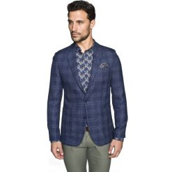 Marynarka drem granatowy regular fit. Niebieskie marynarki męskie Recman, m, bez wzorów. Za 589,00 zł.