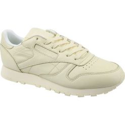 Buty sportowe damskie: Reebok Buty damskie Classic Leather beżowe r. 39