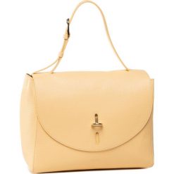 Torebka FURLA - Net 1056802 B BAFQ HSF Crema h. Żółte torebki klasyczne damskie Furla, bez wzorów, ze skóry, klasyczne, bez dodatków. W wyprzedaży za 789,00 zł.