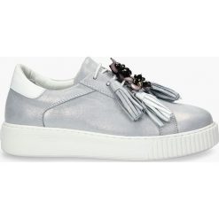 Sneakersy srebrne Mima. Sneakersy damskie Badura. Za 200,00 zł.