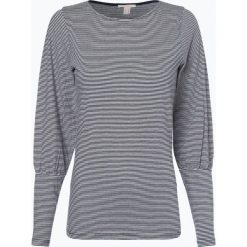 Esprit Casual - Damska koszulka z długim rękawem, niebieski. Niebieskie koszulki damskie marki Esprit Casual, na co dzień, s, w paski, casualowe, z długim rękawem. Za 39,95 zł.