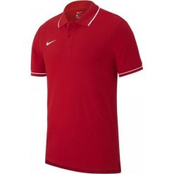 Koszulka chłopięca Y Polo Team Club 19 Ss czerwona r. XL (AJ1546 657). Czerwone t-shirty chłopięce Nike, bez wzorów, bez rękawów. Za 81,00 zł.