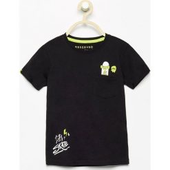 T-shirty chłopięce: T-shirt dla fana deskorolki – Czarny
