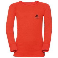 Odlo Koszulka tech. Odlo Shirt l/s crew neck WARM KIDS - 190859 - 190859140. Czerwone t-shirty chłopięce marki Odlo. Za 119,95 zł.