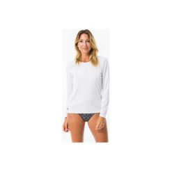 Koszulka UV długi rękaw WATER T SHIRT damska. Białe topy damskie OLAIAN, l, bez wzorów, z poliesteru, z długim rękawem. Za 29,99 zł.