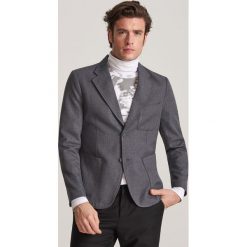 Marynarka w sportowym stylu - Szary. Szare marynarki męskie Reserved, s, sportowe. Za 299,99 zł.