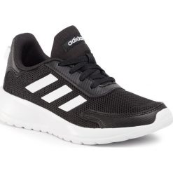 Buty adidas - Tensaur Run K EG4128 Cblack/Ftwwht/Cblack. Czarne półbuty dziewczęce Adidas, na sznurówki. Za 159,00 zł.