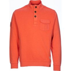 Bluza "Core Los" w kolorze pomarańczowym. Pomarańczowe bluzy męskie Camel Active, m, bez wzorów, ze skóry, ze stójką, bez rękawów, bez kaptura. W wyprzedaży za 131,95 zł.
