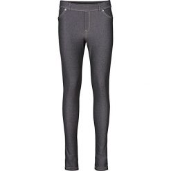 Legginsy we wzory: Legginsy o wyglądzie dżinsów bonprix czarny „stone”