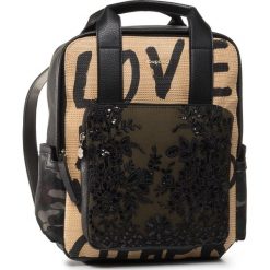 Plecak DESIGUAL - 20SAKA24 4086. Czarne torby męskie skórzane Desigual, bez wzorów, ze skóry ekologicznej, sportowe. W wyprzedaży za 379,00 zł.