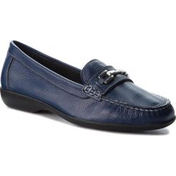 Mokasyny SERGIO BARDI - Grumello SS127370718KD 107. Niebieskie mokasyny damskie Sergio Bardi, na co dzień, bez wzorów, ze skóry, bez obcasa, na płaskiej podeszwie, bez zapięcia. Za 149,00 zł.