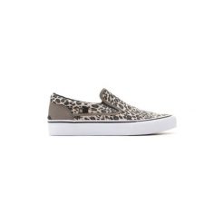 Tenisówki DC Shoes DC Trase Slip-On SP ADJS300099 LE. Szare trampki i tenisówki damskie marki DC Shoes, bez wzorów, bez zapięcia. Za 193,83 zł.