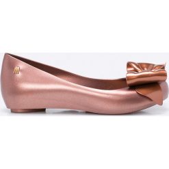 Melissa - Baleriny Ultragirl Sweet XIV Ad. Pomarańczowe baleriny damskie marki Melissa, z materiału. W wyprzedaży za 199,90 zł.