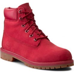 Trapery TIMBERLAND - 6 In Premium Wp Boot A13HV/TB0A13HV6261 Red. Czerwone śniegowce dziewczęce Timberland, bez zapięcia. W wyprzedaży za 449,00 zł.