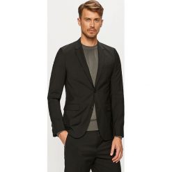 Hugo - Marynarka Extra Slim. Czarne garnitury męskie HUGO, bez wzorów, z wiskozy. Za 1189,00 zł.
