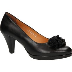 CZÓŁENKA KORDEL 848 CZARN. Czarne buty ślubne damskie Casu, na koturnie. Za 199,99 zł.