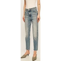 Tommy Hilfiger - Jeansy Sara. Niebieskie jeansy damskie TOMMY HILFIGER, z podwyższonym stanem. W wyprzedaży za 449,90 zł.