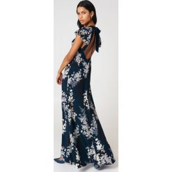 Długie sukienki: French Connection Sukienka maxi Rishiri – Blue,Multicolor,Navy