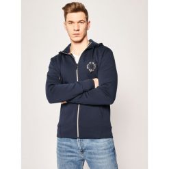 Bluza Boss Saggy Circle 50423593. Niebieskie bluzy męskie Boss, s, bez wzorów, z bawełny, bez kołnierzyka, bez rękawów, bez kaptura. W wyprzedaży za 599,00 zł.