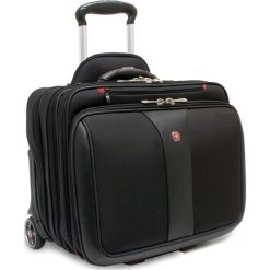 Torba Wenger walizka + torba do laptopa PATRIOT czarna 17" (600662). Czarne torby na laptopa marki Wenger. Za 605,99 zł.