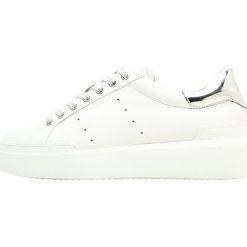 Trampki damskie slip on: Bogner HOLLYWOOD Tenisówki i Trampki white/silver