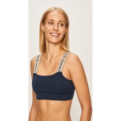 Reebok - Biustonosz sportowy. Szare biustonosze sportowe damskie Reebok, s, bez wzorów, z elastanu. Za 99,90 zł.